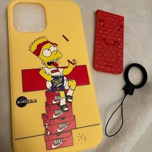 Bart Simpson iPhone 12 Pro case